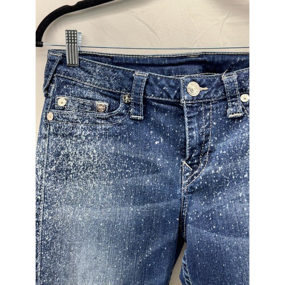 Women’s 31 skinny true religion, bleached wash jeans - Picture 2 of 12